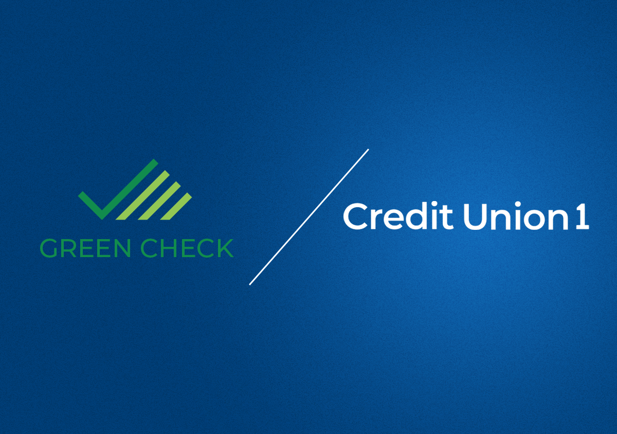 Credit Union 1 Joins Green Check Verified Platform to Better Serve