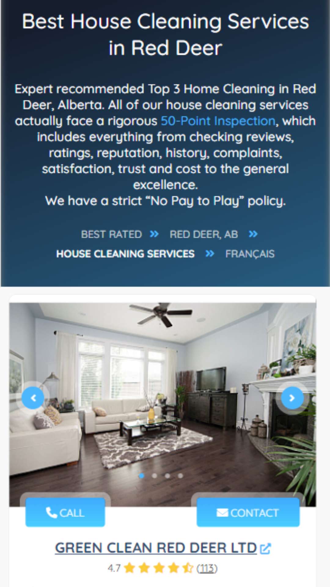 Best Rated Cleaning Service in Red Deer Green Clean Red Deer