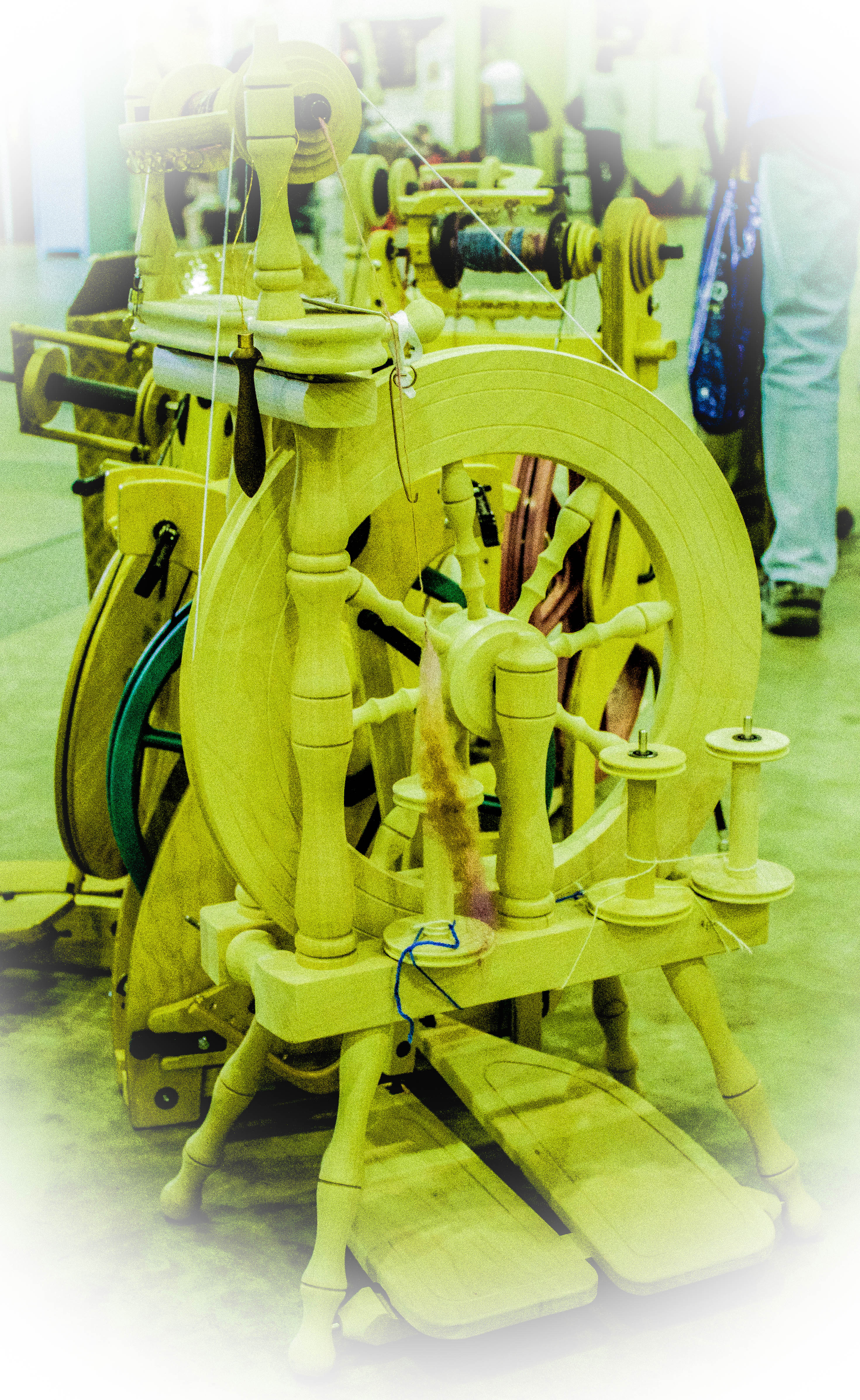 Spinning Wheel Greenclogs