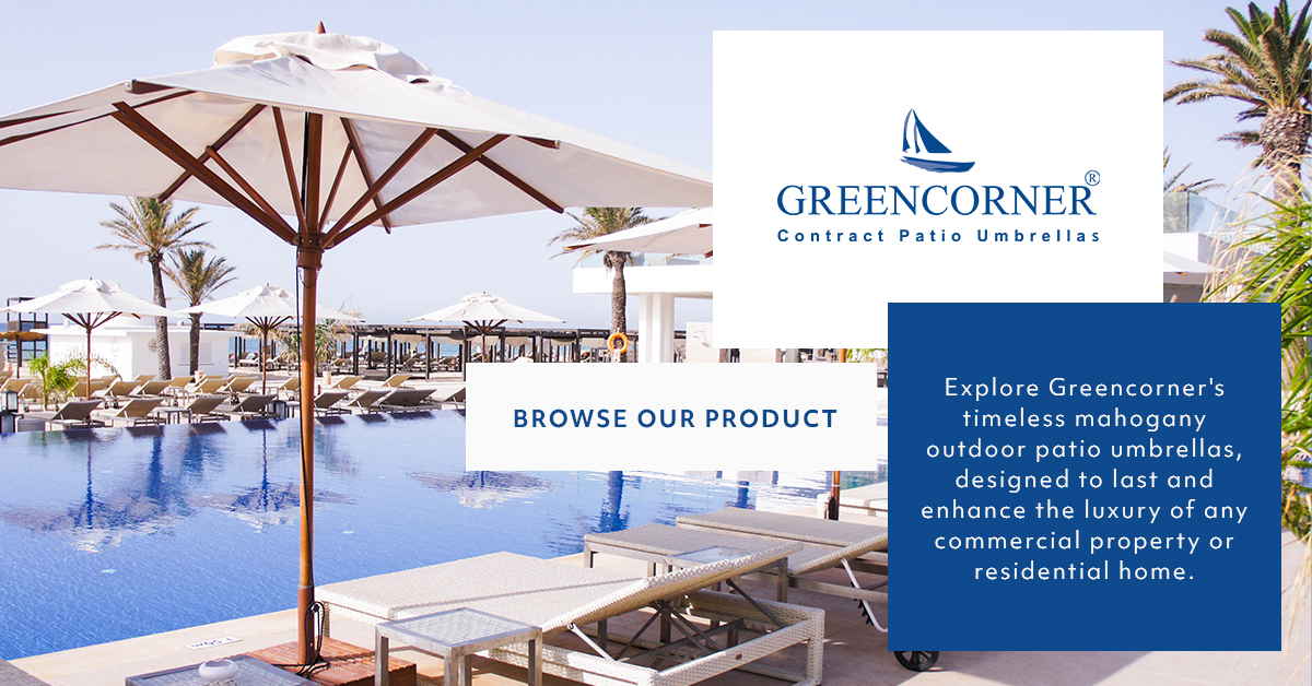 Patio Umbrella Care Instructions Greencorner Patio Umbrellas