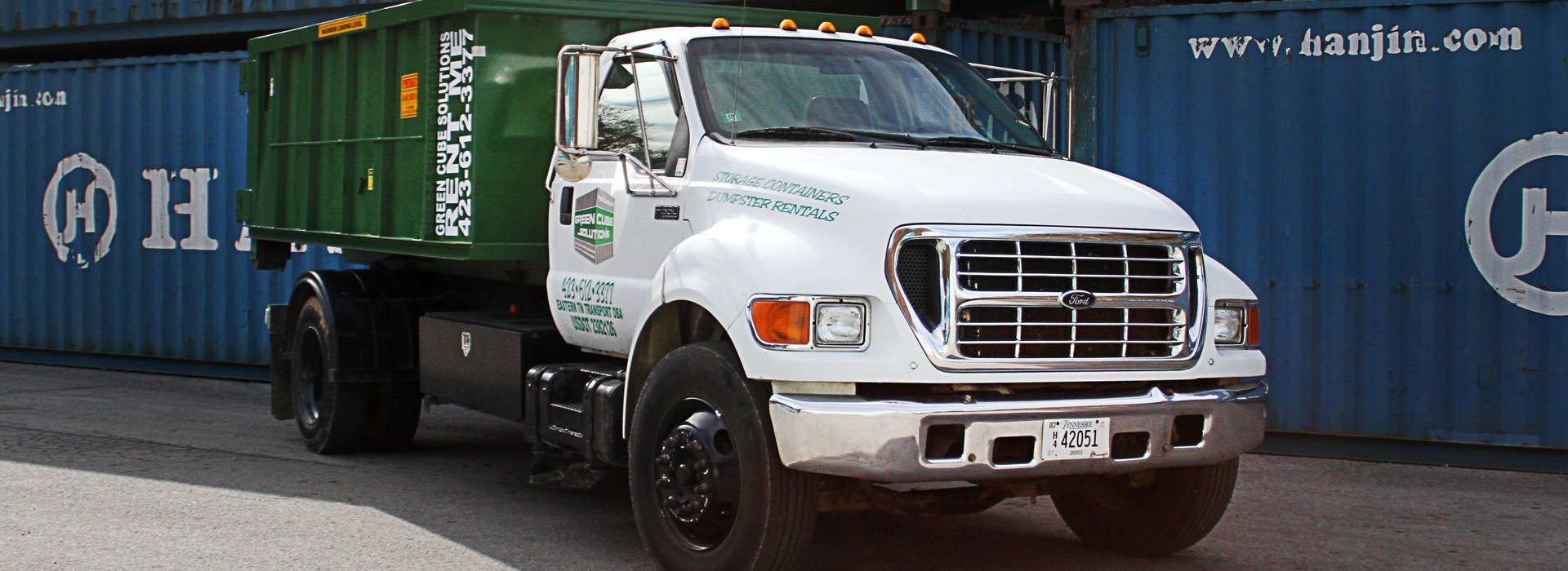 Dumpster Rental by Green Cube Solutions Bristol TN Kingsport TN