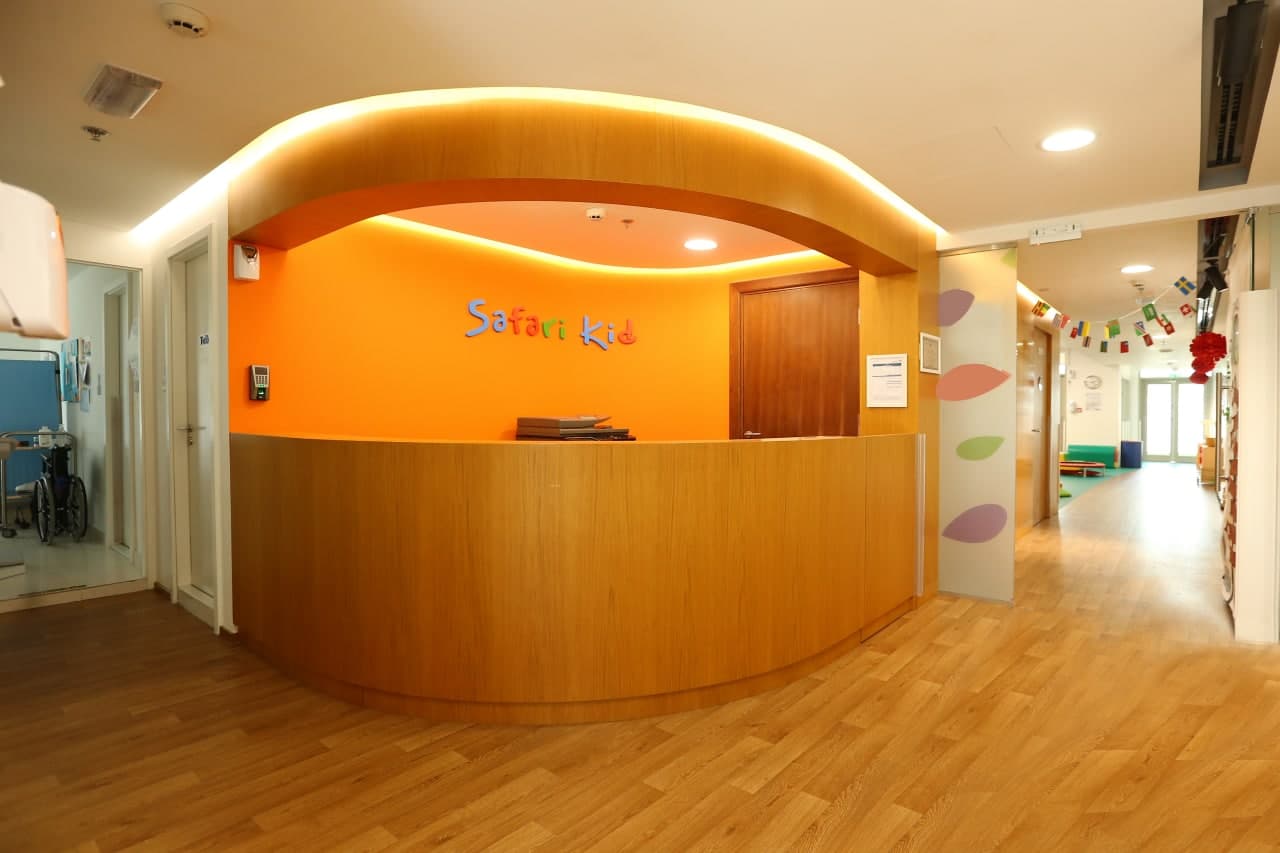 Safari Kid Nursery Green curve