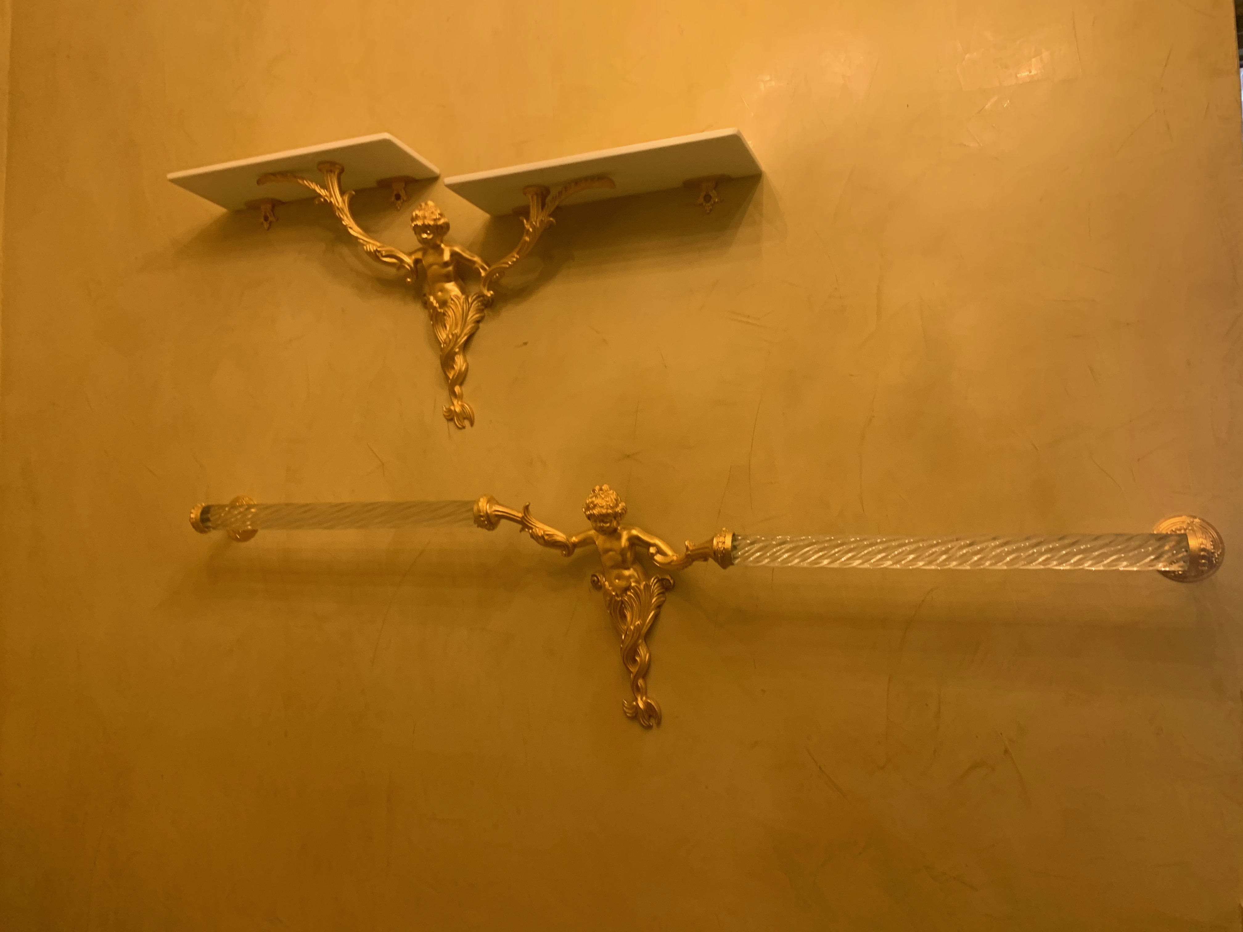 BEAUTIFUL! SHERLE WAGNER GOLD BATH ACCESSORIES! Greencycling Homes