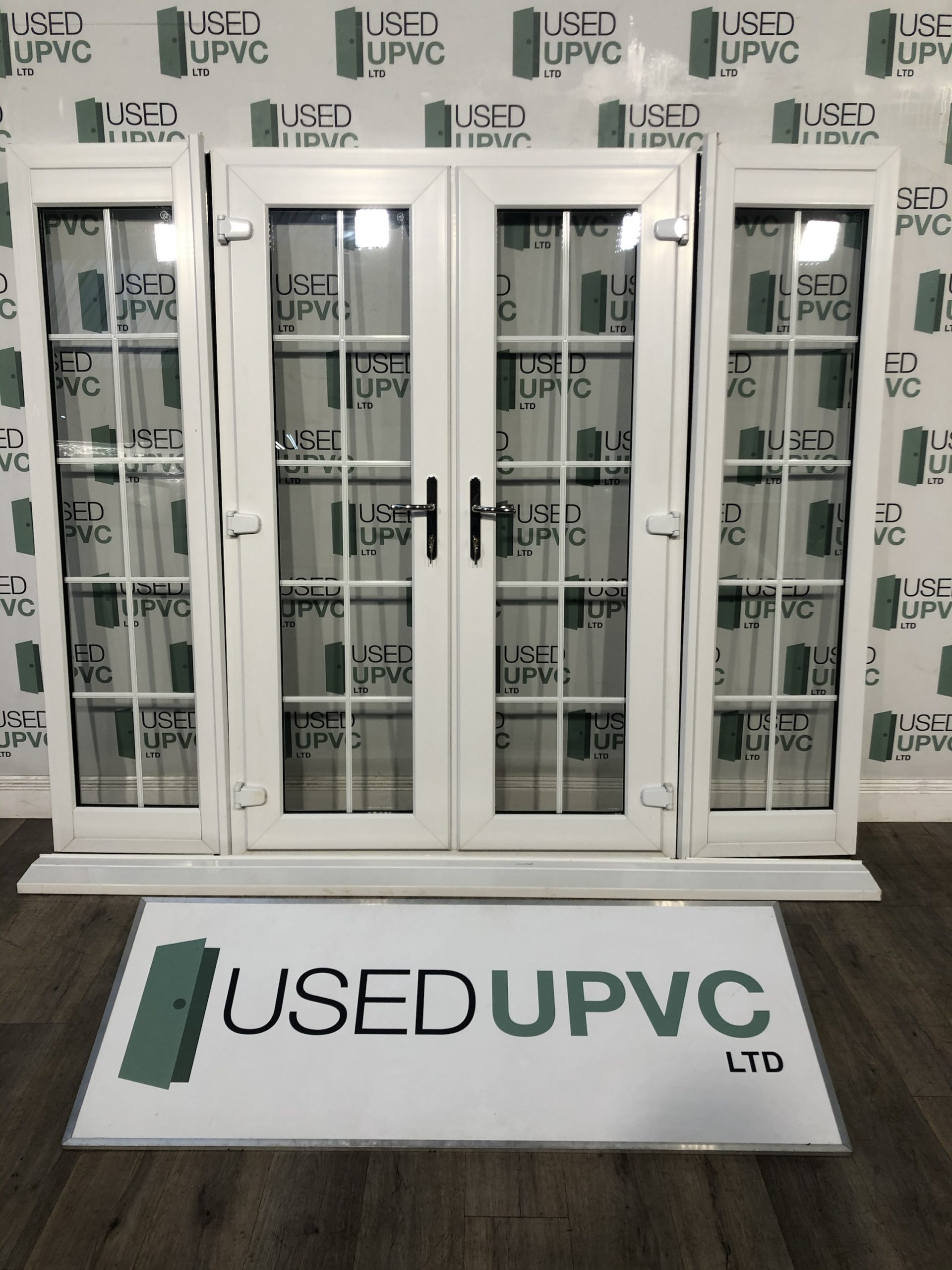 Upvc White French Doors Green doors