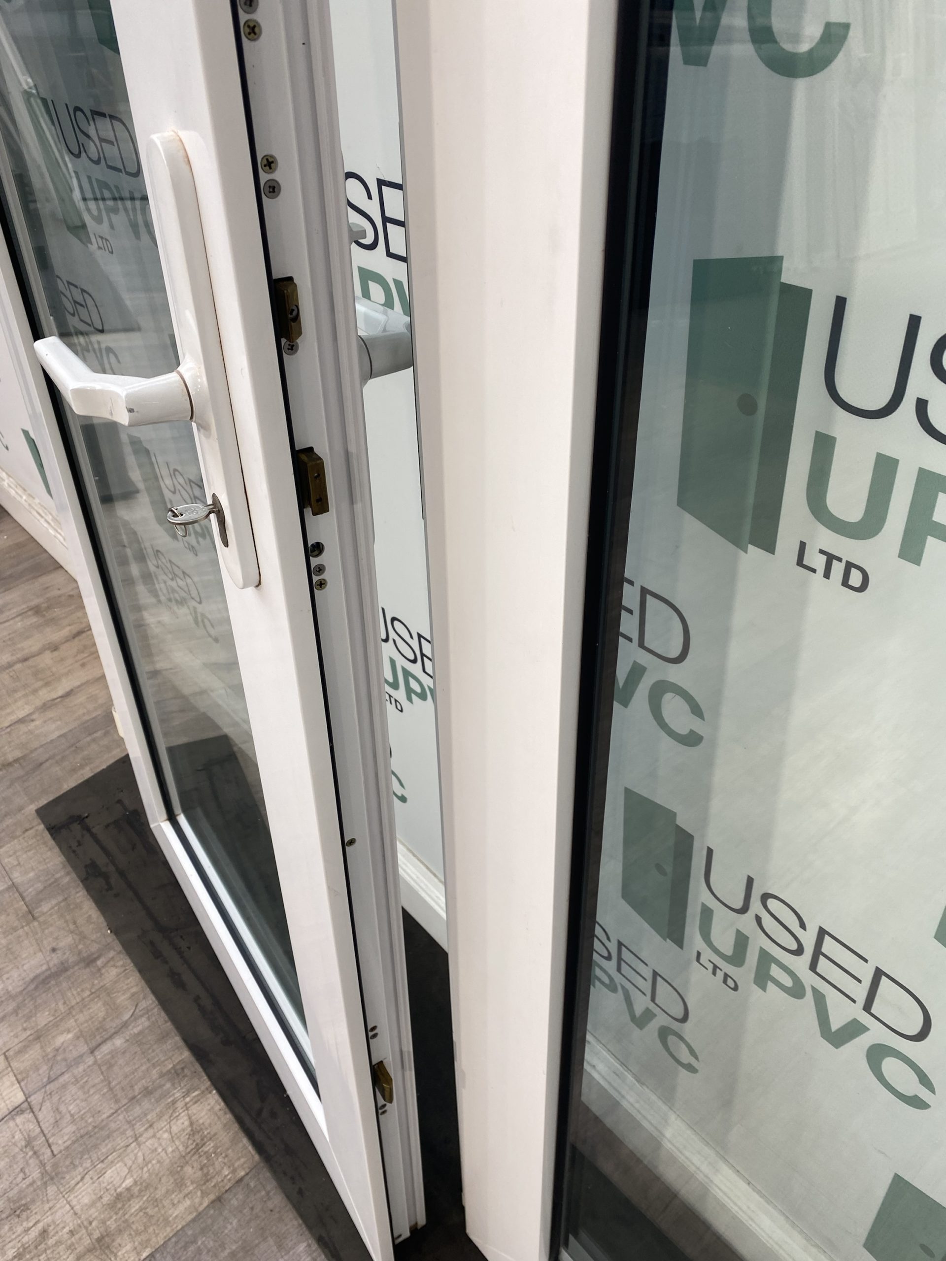 Upvc White French Doors Green doors