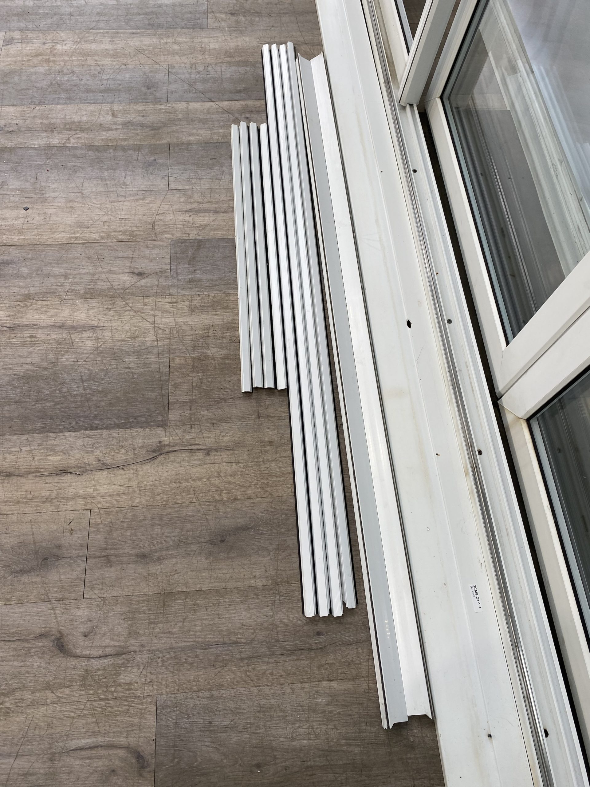 Upvc White Patio/Sliding Doors Green doors