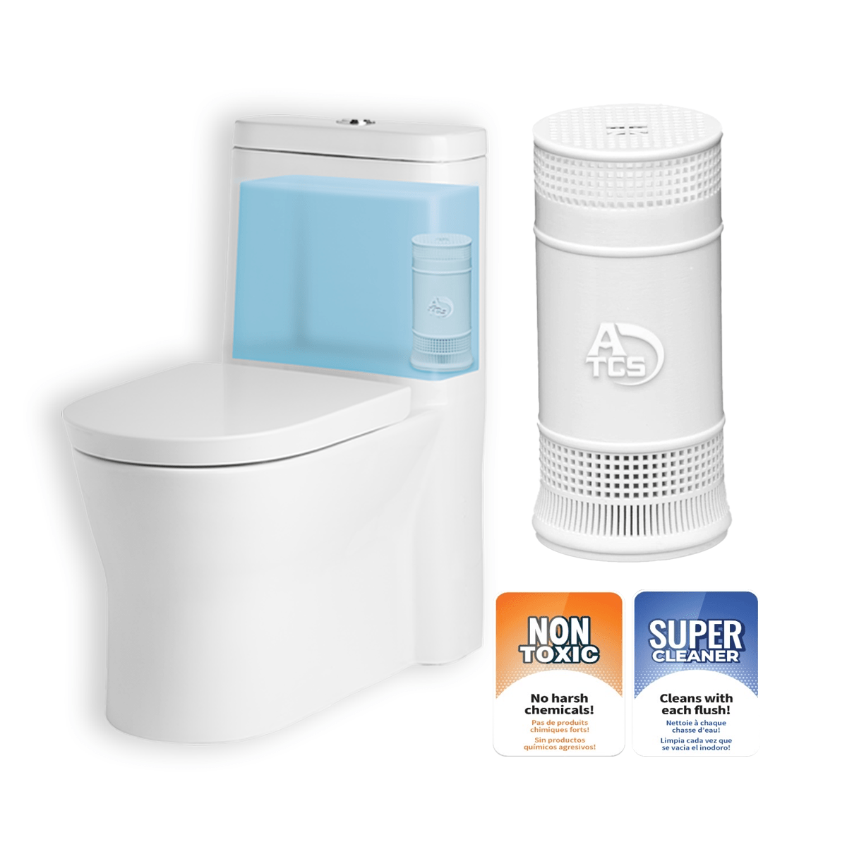 Automatic Toilet Cleaning System Green Distributions, LLC