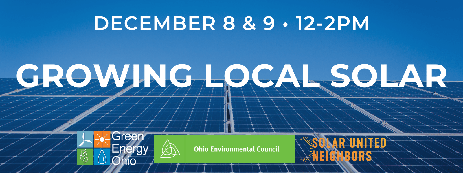 Growing Local Solar Green Energy Ohio