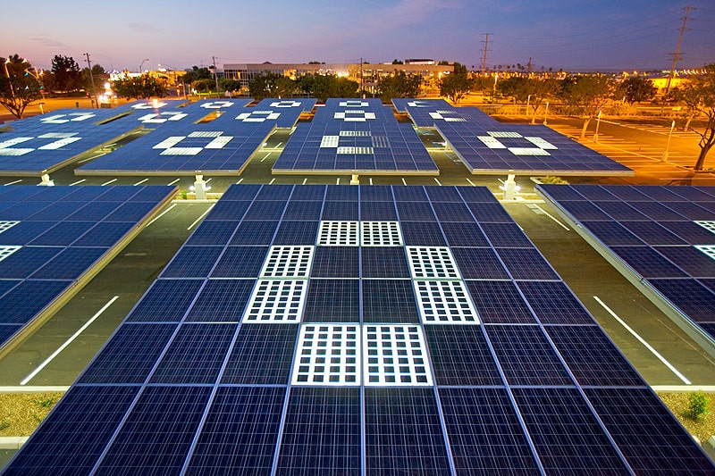 The new 30MW Solar Power Plant Greener Ideal