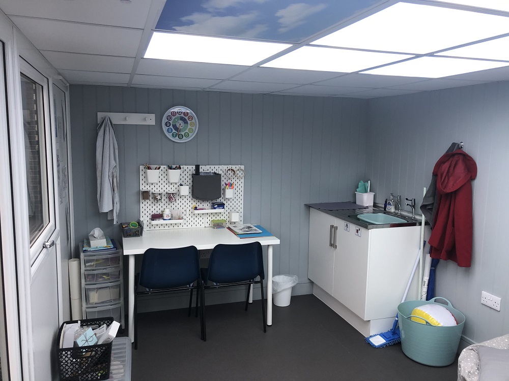 NEW THERAPY HUB INSTALLED THANKS TO FUNDRAISER! Greenfields Academy