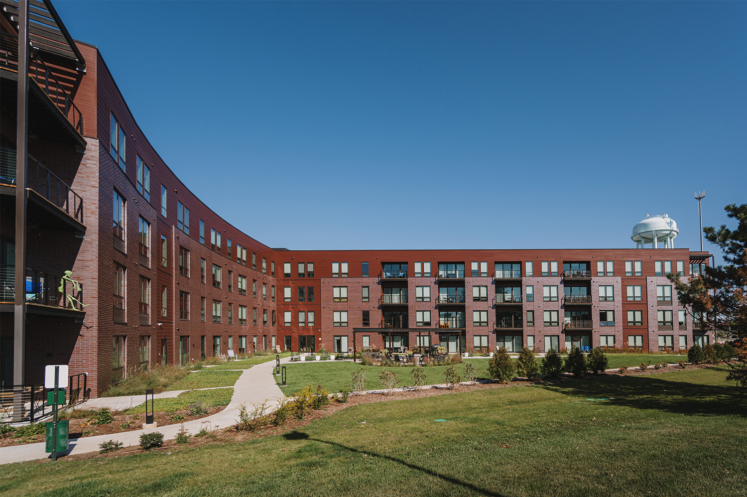 Crescent Apartments Construction Greenfire Management Services