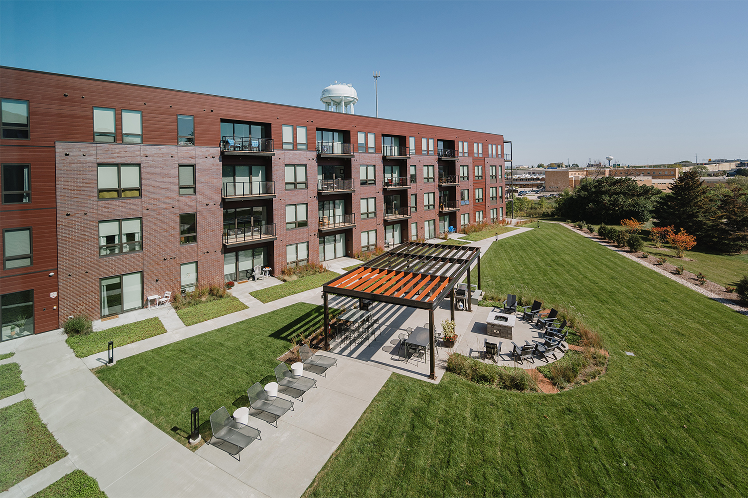 Crescent Apartments Construction Greenfire Management Services