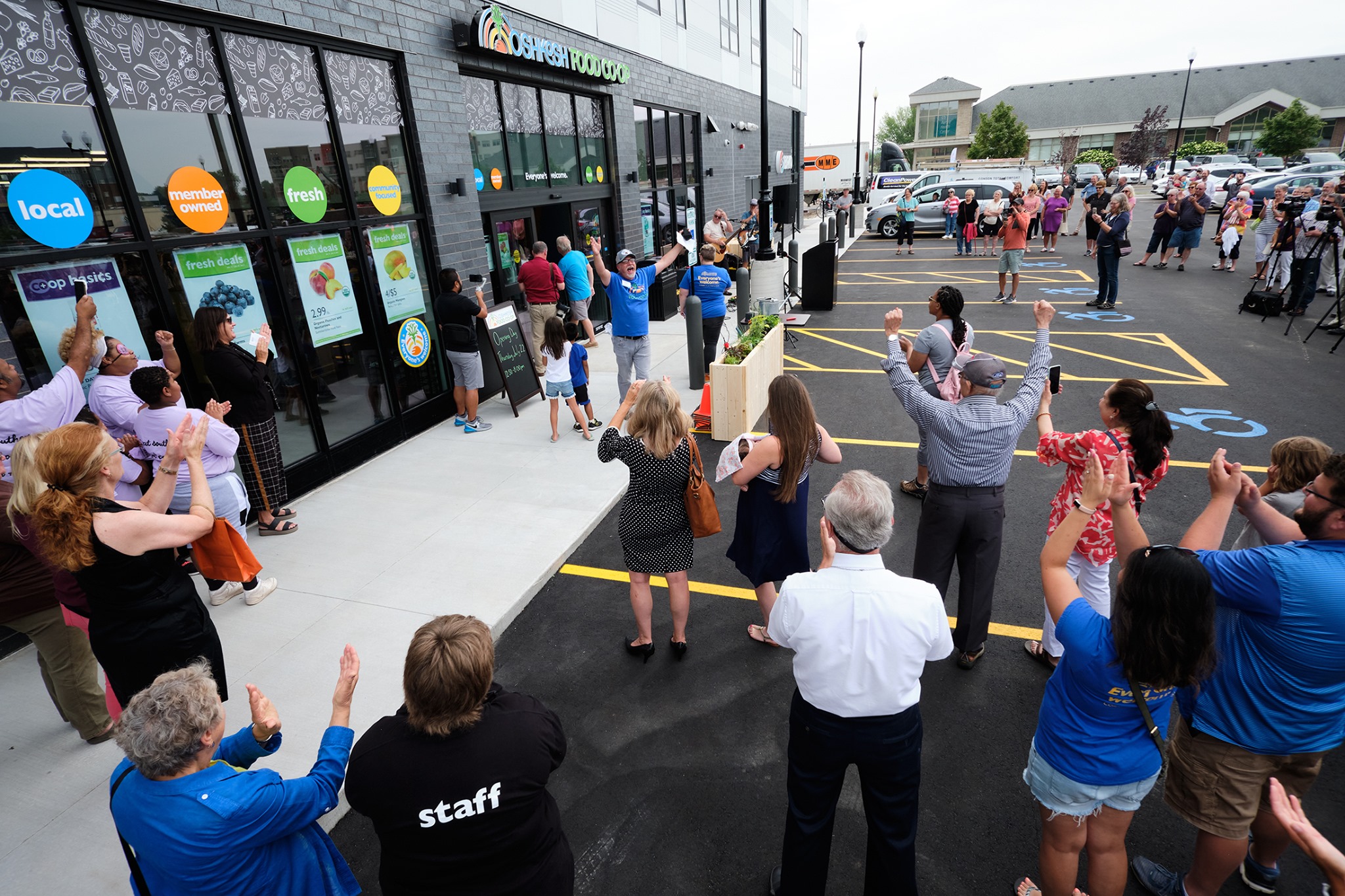 Oshkosh Food Coop Opens Greenfire Builders of the Future