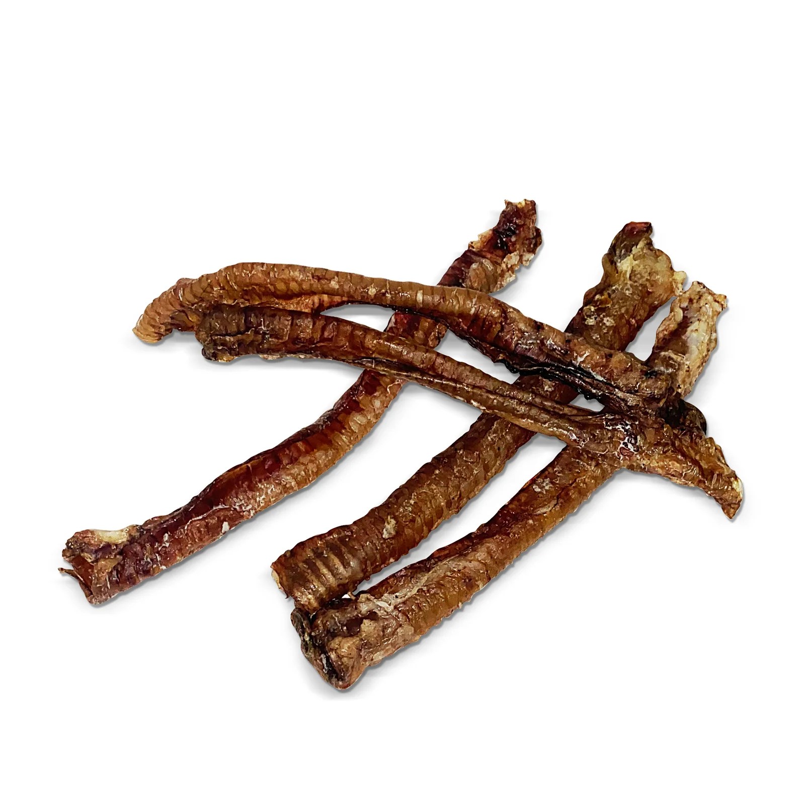 Dehydrated Goat Trachea Dog and Cat Treats Green Fresh Pets Natural