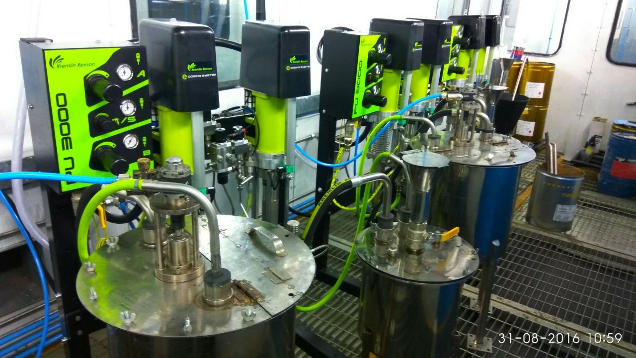 Two Component Paint Mixing System Implementation Green Glory Technologies