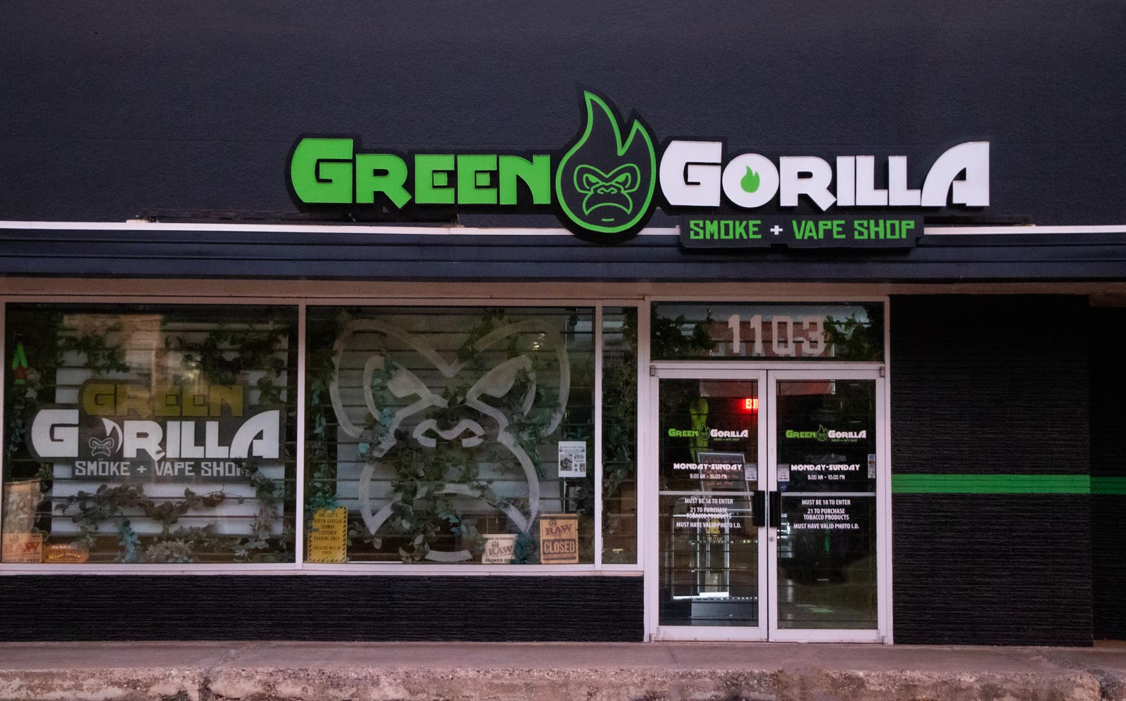 Locations Green Gorilla