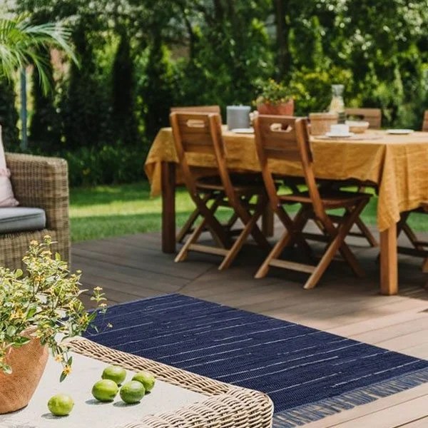 Durable Outdoor Rugs for Your Backyard Green Grass