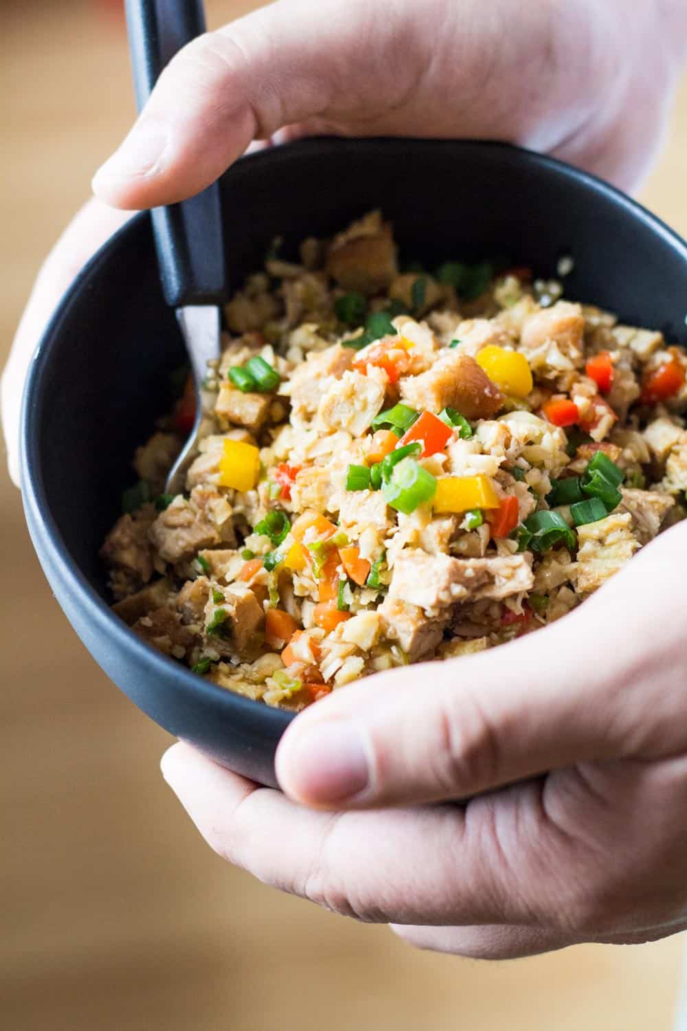 Cauliflower Fried Rice Green Healthy Cooking