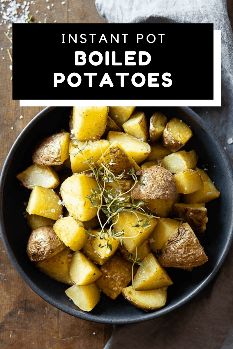 How To Make Instant Pot Boiled Potatoes Green Healthy Cooking