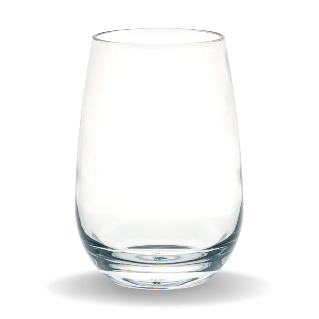 Unbreakable Stemless Wine Glasses GREEN IMAGE LIFESTYLE