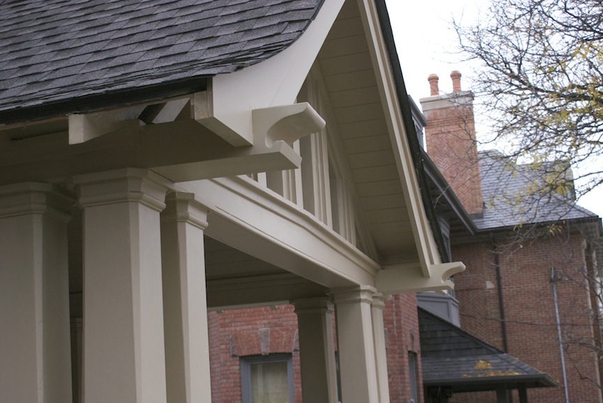 RESTORING CENTURY OLD CORBELS Greening Homes