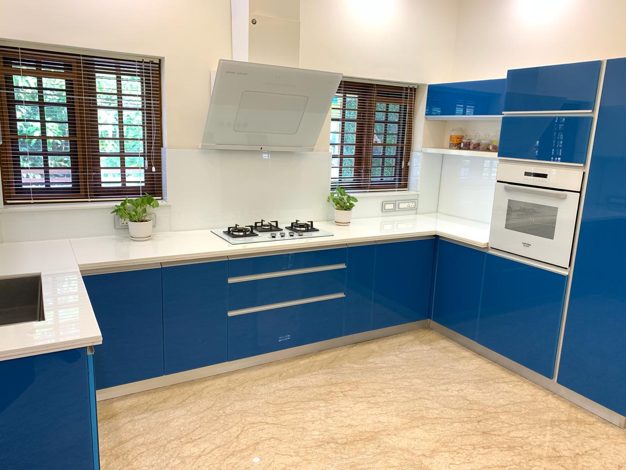 Glass Kitchen Design Works Kerala Glass Kitchen Designers