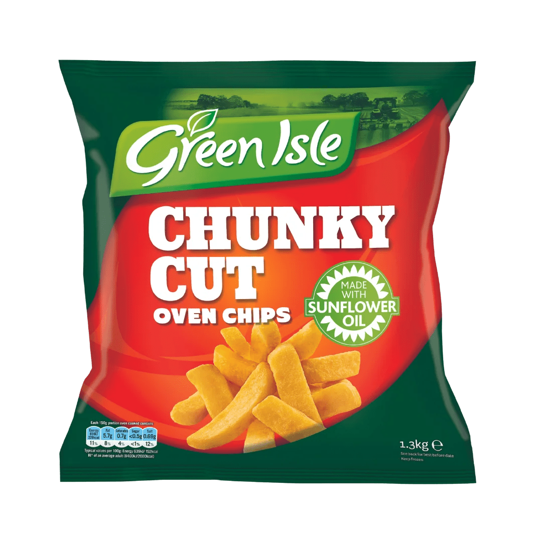 Chunky Cut Oven Fries Green Isle