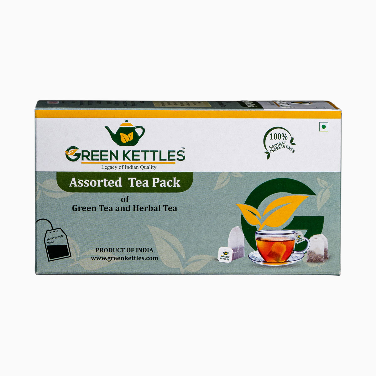 Tea Bag Green Kettles Food and Beverages