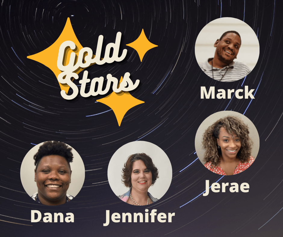 November '22 Gold Stars Greenleaf Job Training Services
