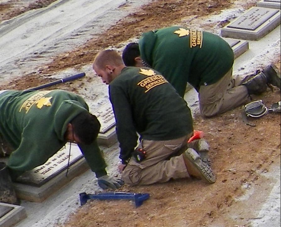 Cemetery Renovation Greenleaf Services Inc.