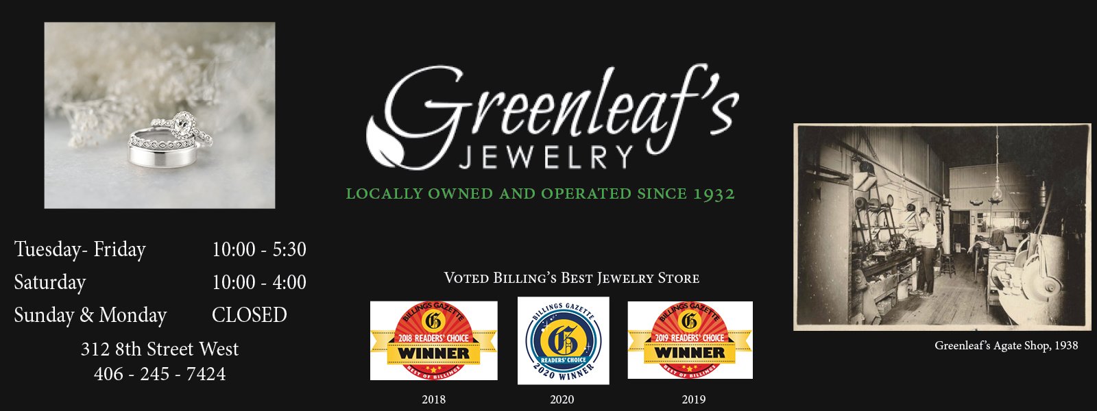 Greenleaf’s Jewelry Jewelry Sales, Consignment & Repair