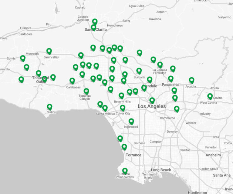Our Service Area Green Leaf Zone
