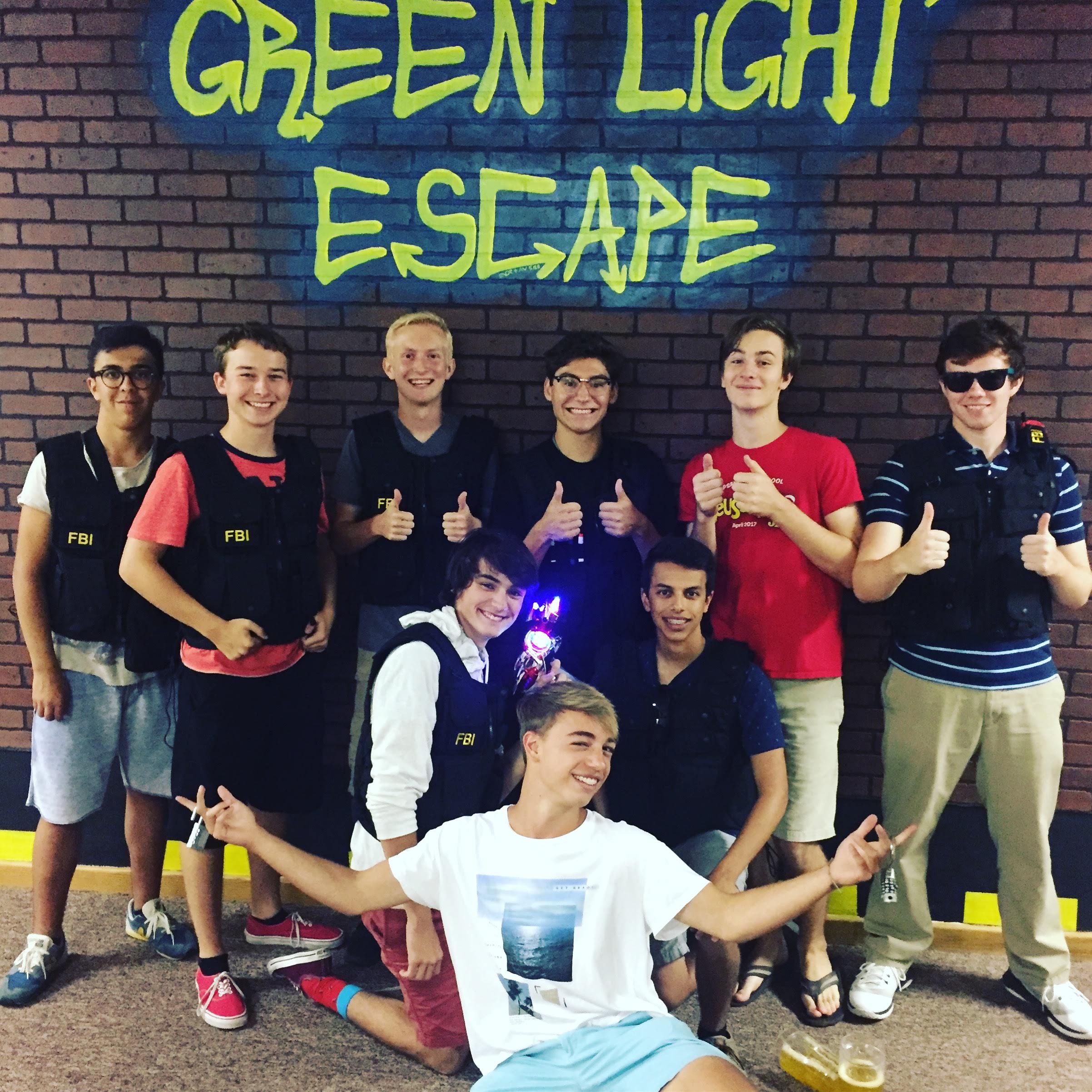 Home Green Light Escape Room