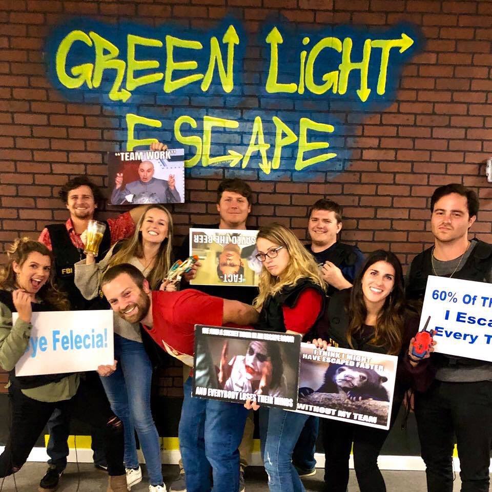 Home Green Light Escape Room