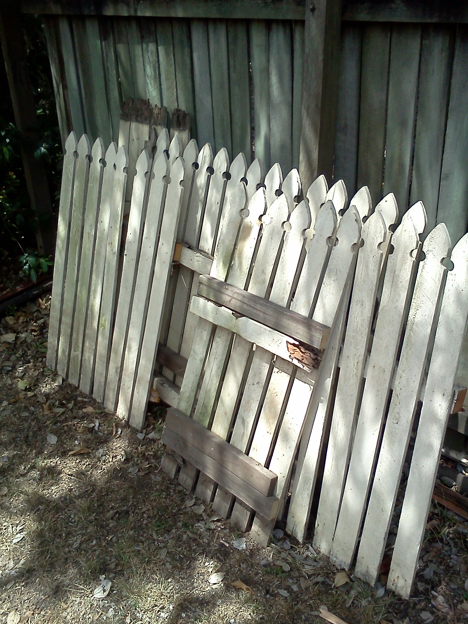 Recycling an old fence Green Light Renovations
