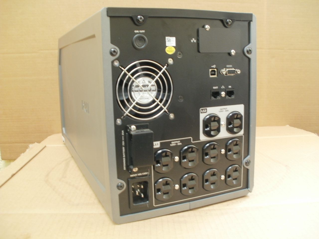 e410 Dell UPS 1500va UPS 120v 10WST 1000watt 1500 LCD Smarter XL 