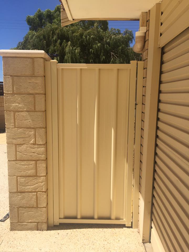 Colorbond Fencing Gate Warnbro Greenline Fencing and Gates