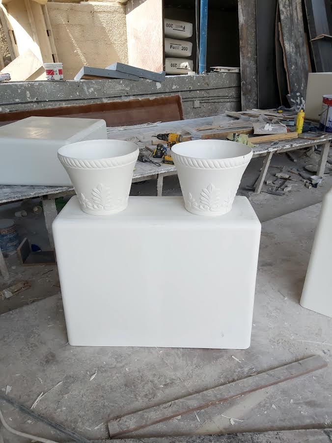 GRP FLOWER POT Greenlinefibre