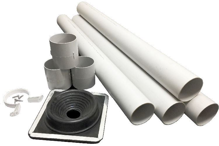 150mm Ventilation Kit Green Loo Composting Toilets Online Resource