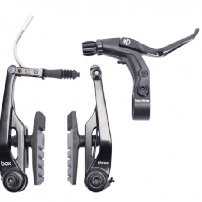 BOX Brake Kit, 108mm VBrake combo kit (BOX THREE), Black. Green