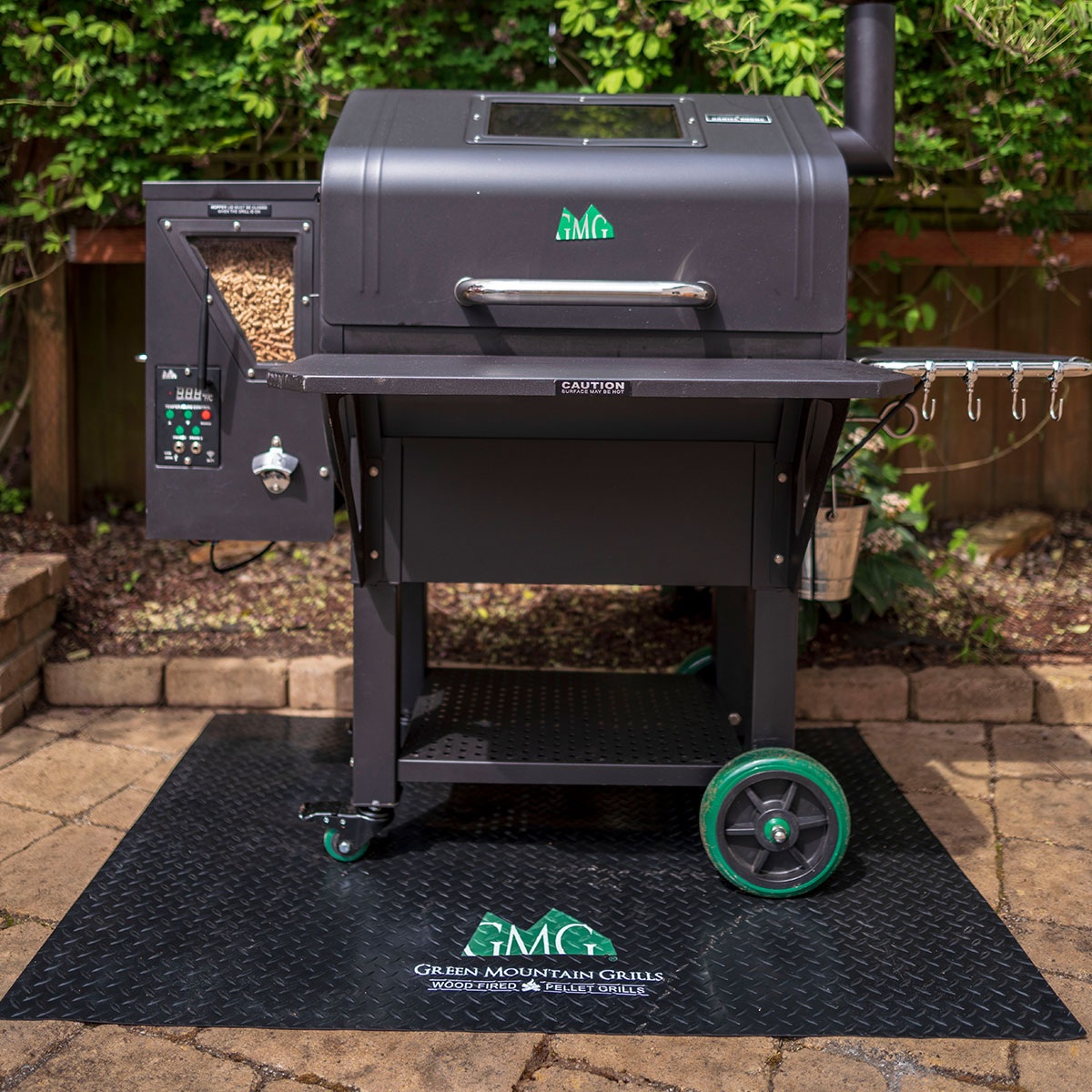 BBQ Floor Mat Green Mountain Grills