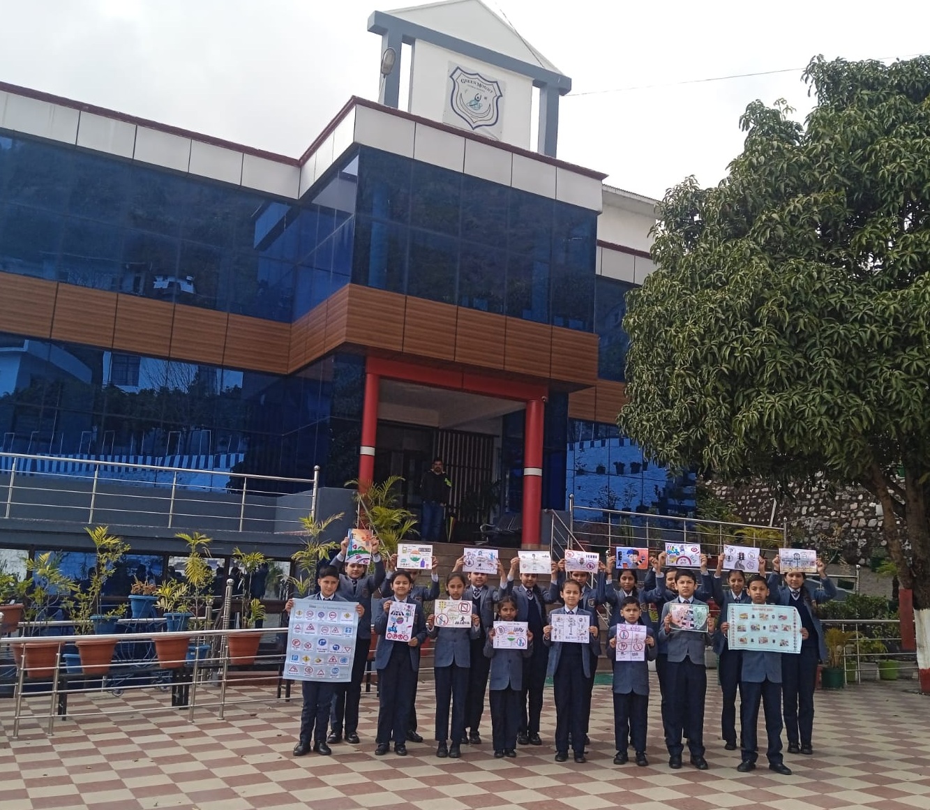 Traffic Rules Activity Green Mount Global School, Bhimtal ,Uttarakhand