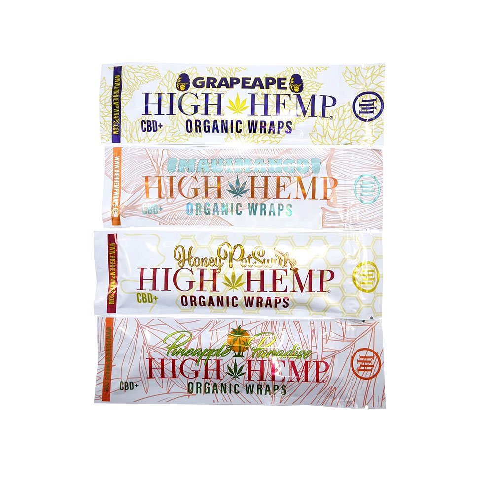 High Hemp Blunt Wraps Green Order Site