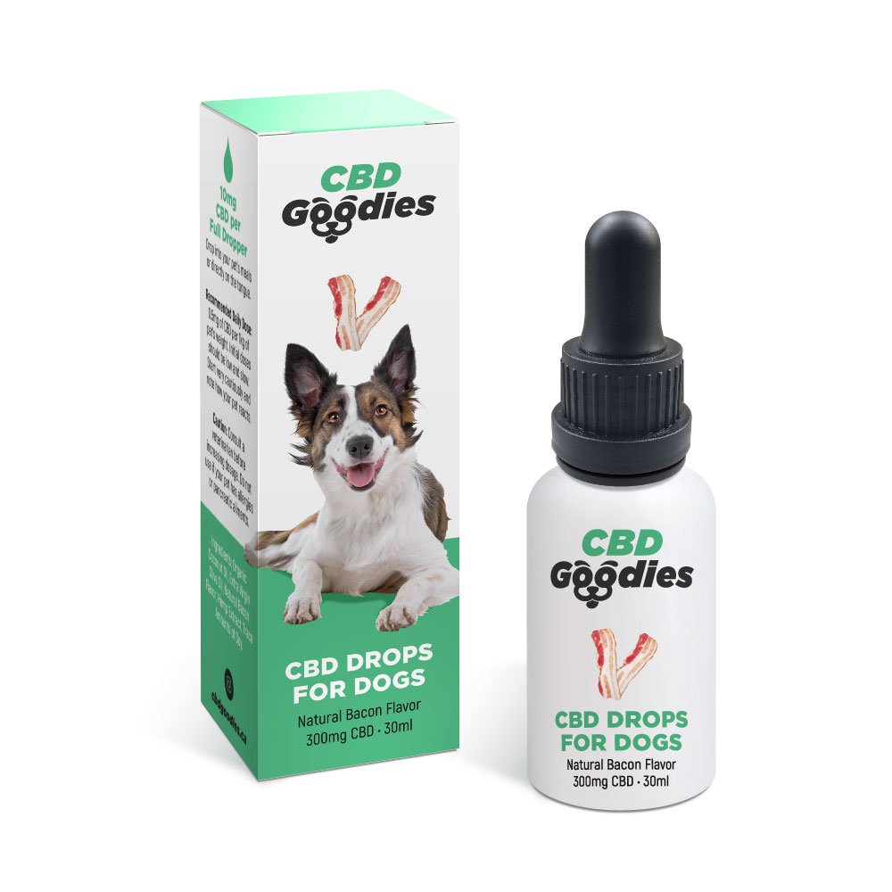 CBD GOODIES CBD Drops for Dogs (300mg) Green Order Site