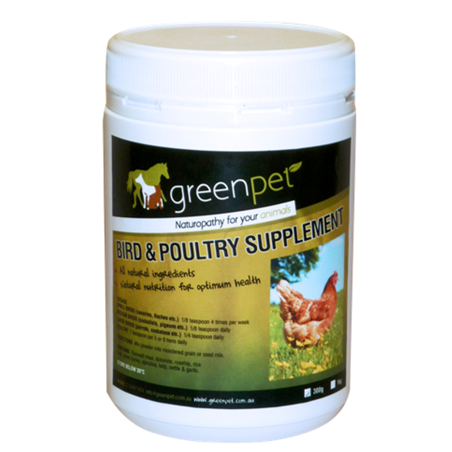 Greenpet Bird & Poultry Supplement Greenpet