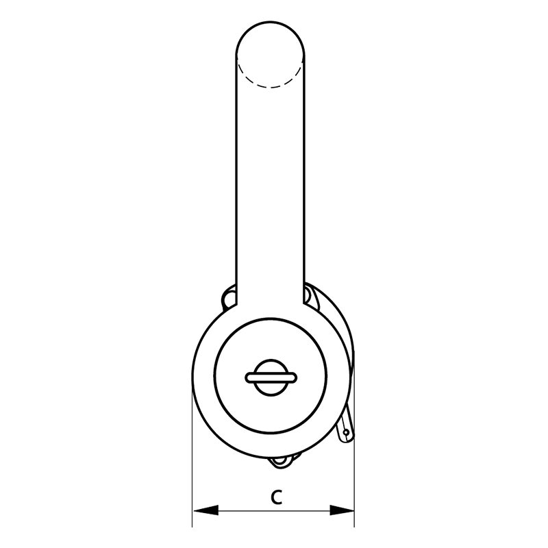 Green Pin® Locking Clamp ROV Shackle Green Pin UK