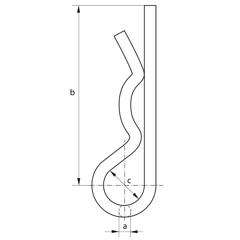 Spring Pin, Single Type Green Pin UK