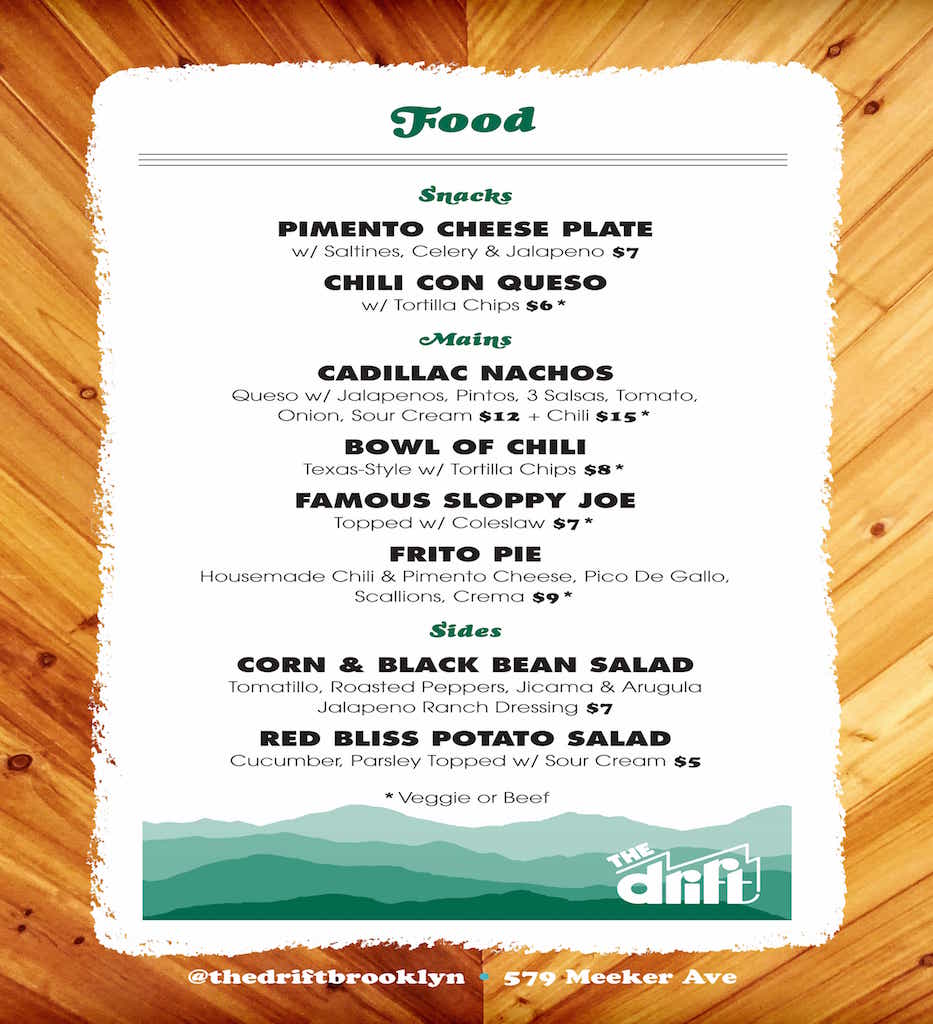 The Drift, Greenpoint's Secret Ski Lodge goes Southwest Greenpointers