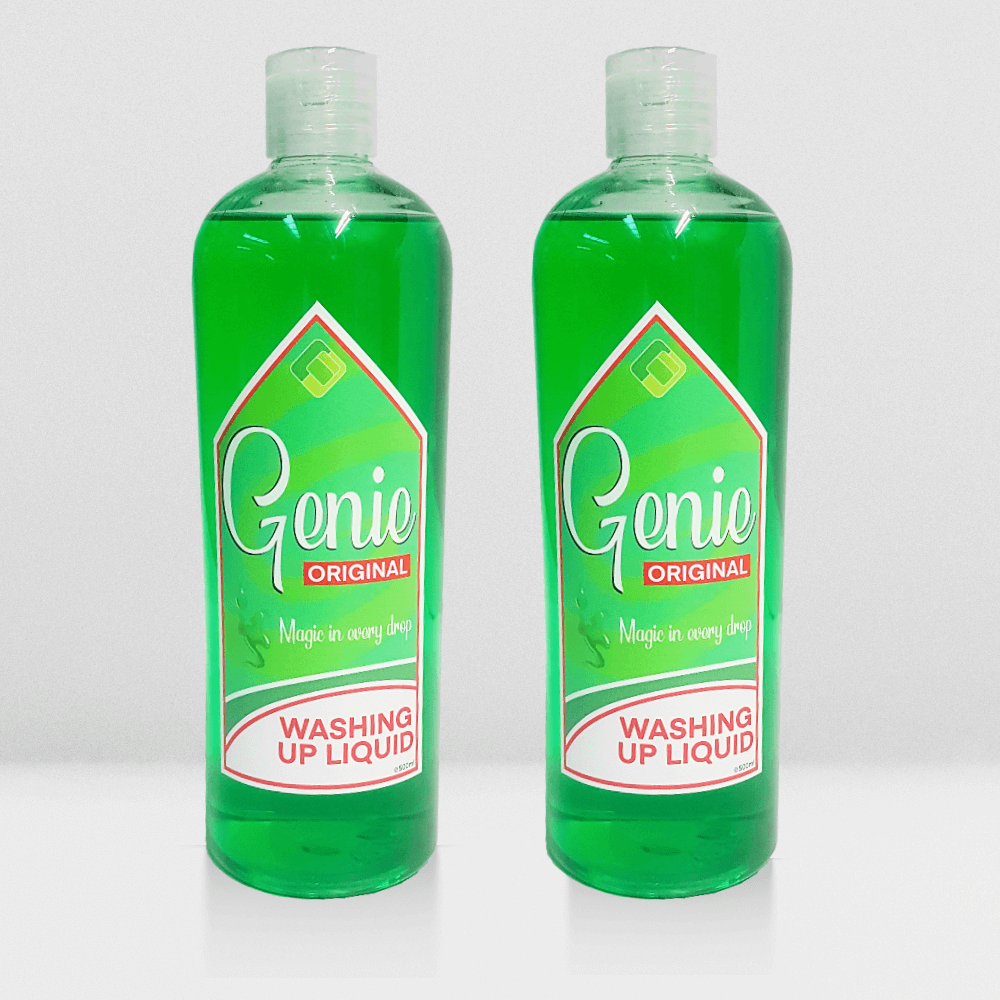 Genie Washing Up Liquid 500ml GreenQube Sustainable Living