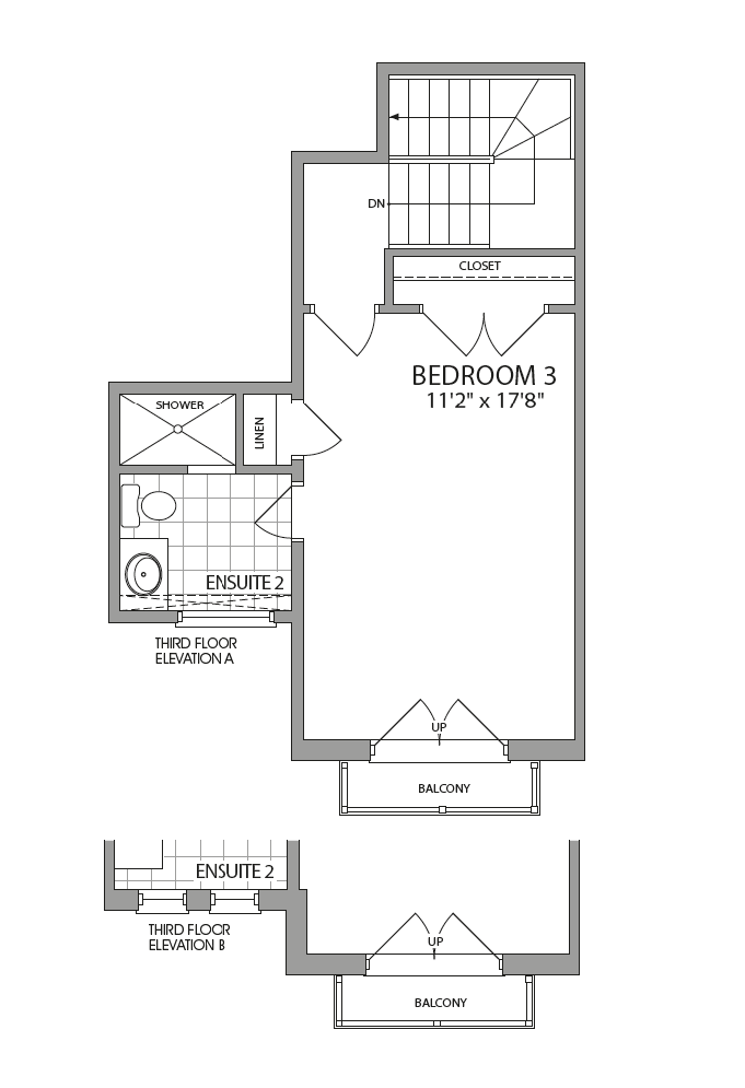 The Evergreen // Floorplan // GreenRidge, A COMMUNITY BY FLATO®